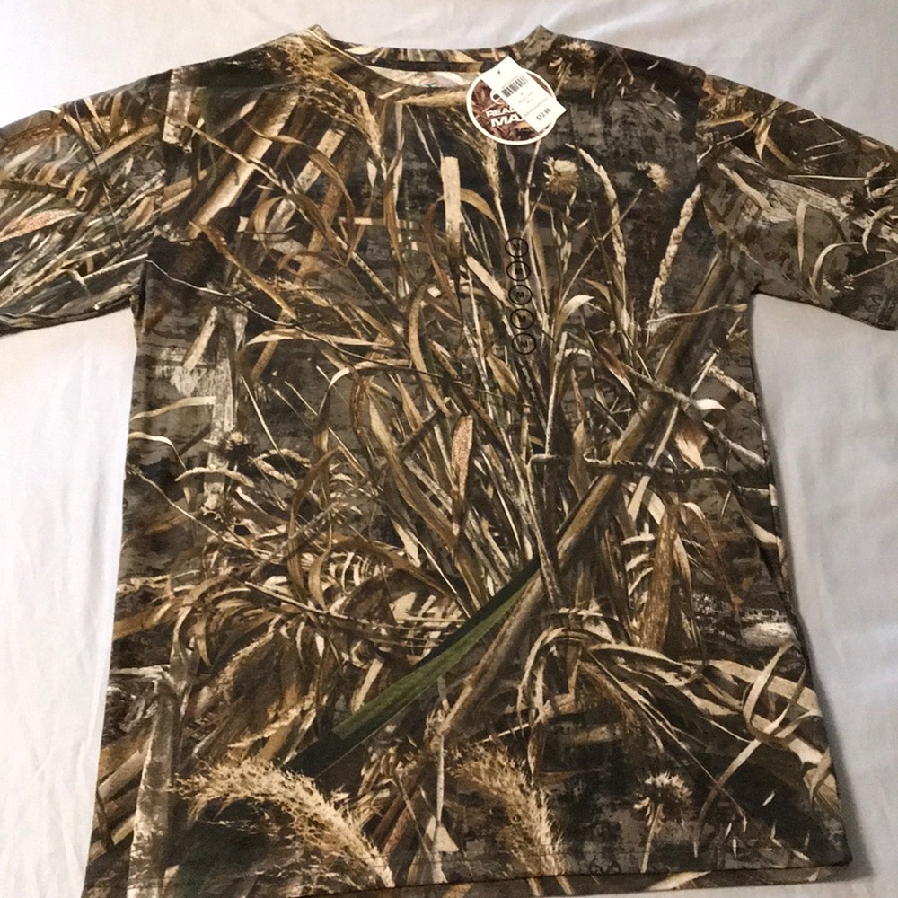 Real tree camo T-shirt